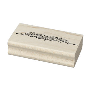 Page Divider Rubber Stamp