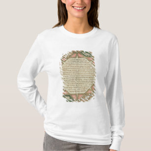Page from a Hebrew Bible depicting T-Shirt