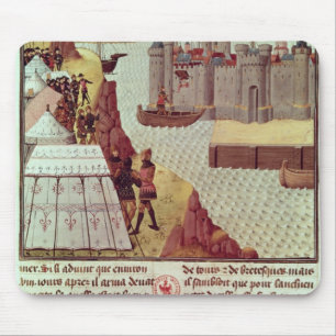 Page from the 'Histoire du Grand Alexandre' Mouse Pad