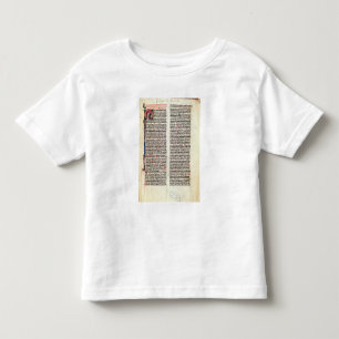 Page from the 'Somme de Theologie' Toddler T-Shirt