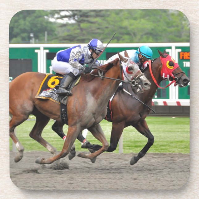 Page McKenney winning the Salvatore Mile Coaster (Front)
