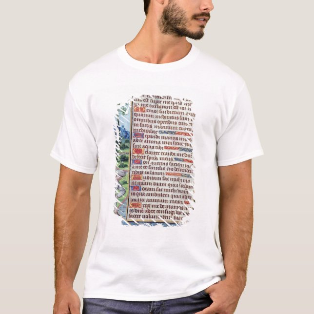 Page of Latin text with border T-Shirt (Front)