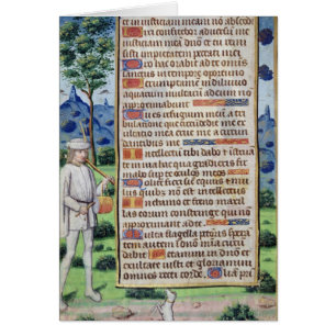 Page of text with a border detail of a
