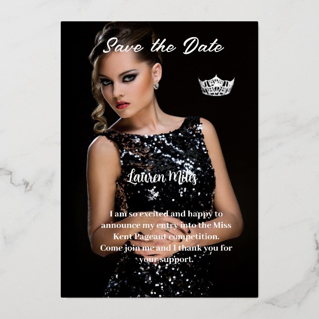 Pageant Announcement (Front)