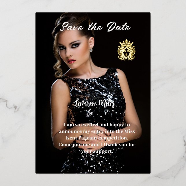 Pageant Announcement (Front)
