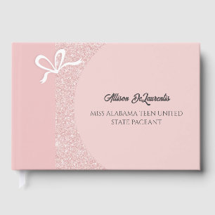 Pageant Autograph Book Rose Gold Keepsake Pageants