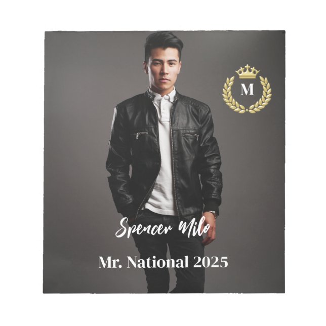 Pageant Autograph Photo Pad (Front)