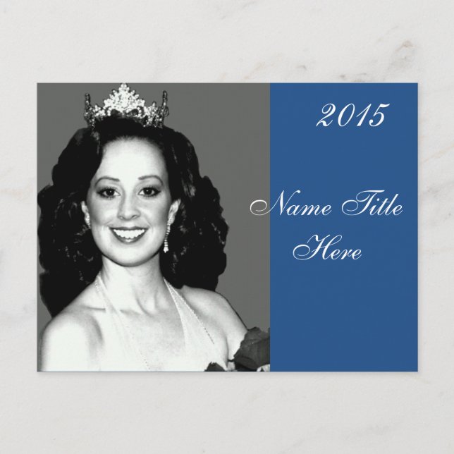 Pageant Autograph Postcard (Front)