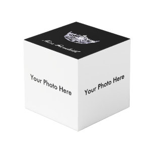 Pageant Crown Custom Photo Cube