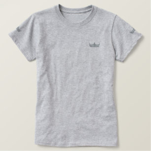 Pageant Crown Embroidered T-Shirt