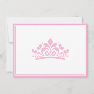 Pageant Crown Flat Note Card