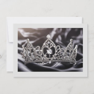 Pageant Crown Flat Note Card
