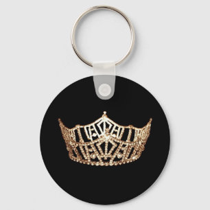 Pageant Crown Keychain