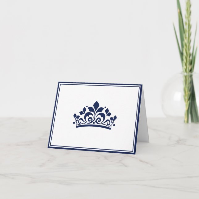Pageant Crown Note Card (Front)
