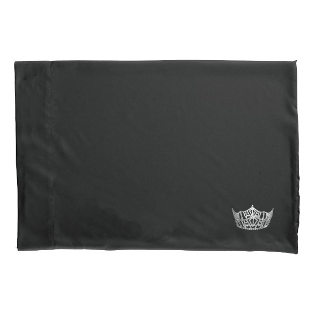 Pageant Crown Pillowcase (Front)