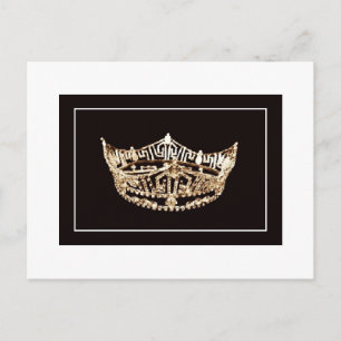 Pageant Crown Postcard