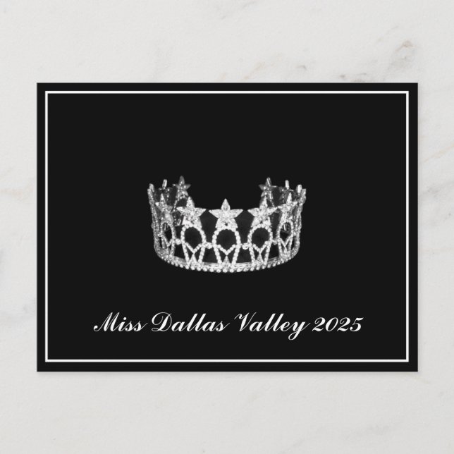 Pageant Crown Postcard (Front)
