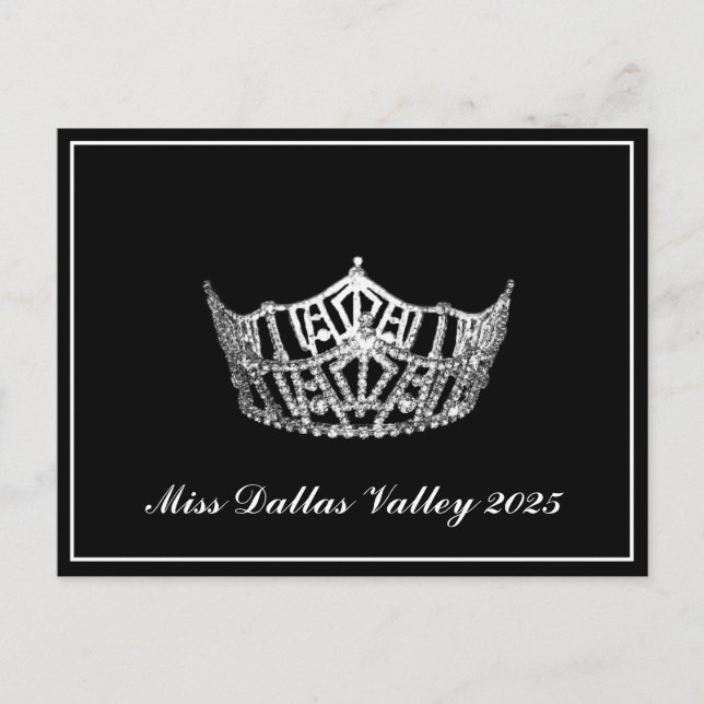 Pageant Crown Postcard (Front)