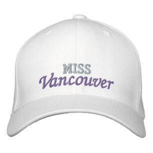 Pageant Custom Embroidered Baseball Cap