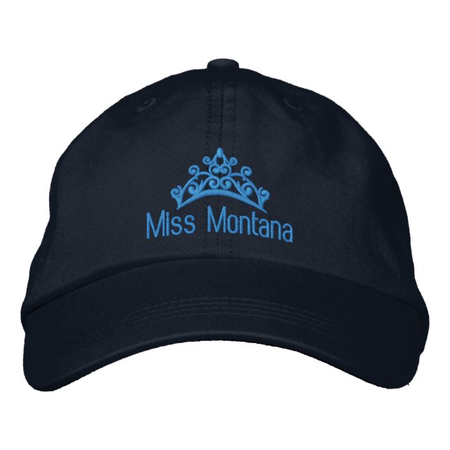 Pageant Custom Embroidered Baseball Cap (Front)