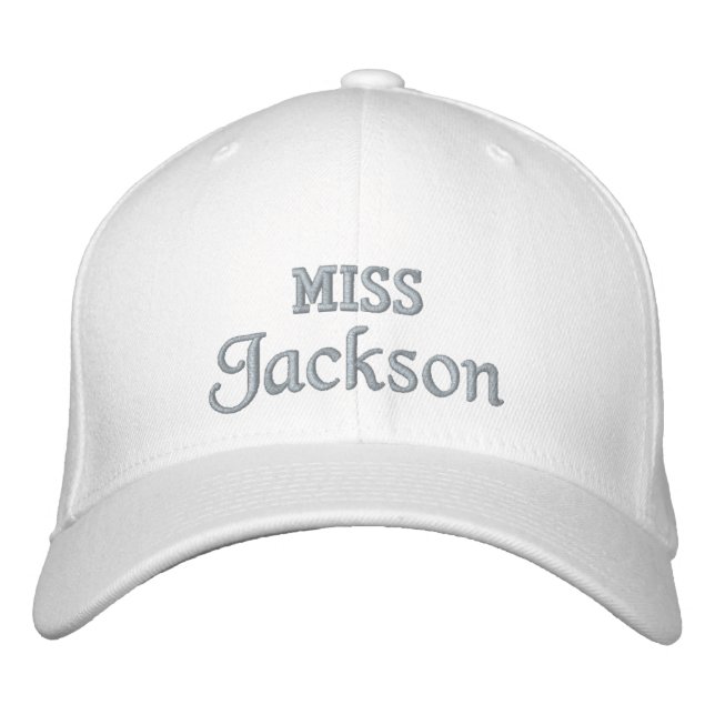 Pageant Custom Embroidered Baseball Cap (Front)