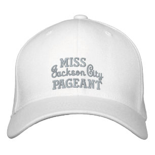 Pageant Custom Embroidered Baseball Cap