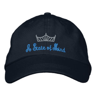 Pageant Custom Embroidered Baseball Cap USA