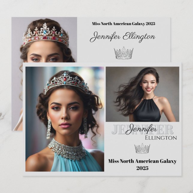 Pageant Essentials Autograph Comp Card (Front/Back)