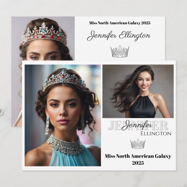 Pageant Essentials Autograph Comp Card (Front/Back)