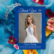 Pageant Essentials Thank You Card