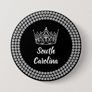 Pageant Fan Button - Audience Spirit Pin Pageants