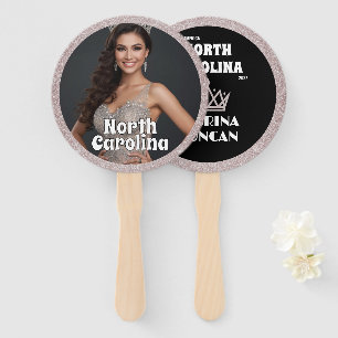 Pageant Fan Waver Glitter Glam Pageants Set of 10