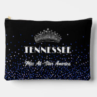 Pageant Makeup Case Blue Glitter Pageants