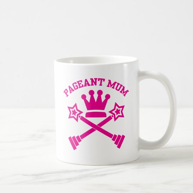 Pageant Mom - Love Pageants Coffee Mug (Right)