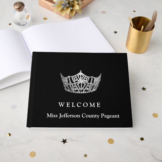 Pageant Non Foil Guest Book (Front Open)
