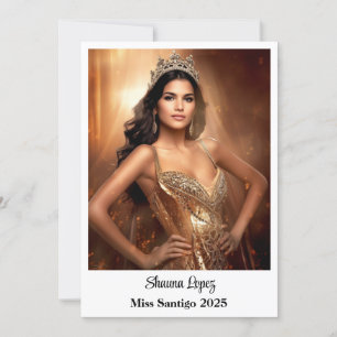 Pageant Queen  Announcement