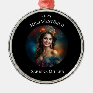 Pageant Queen Christmas Ornament
