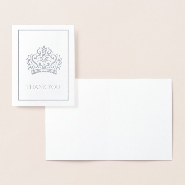 Pageant Queen Crown  Foil Card (Display)