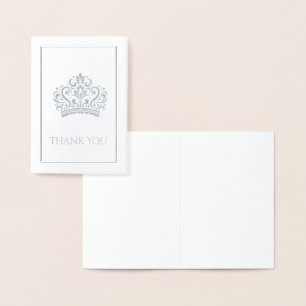 Pageant Queen Crown  Foil Card