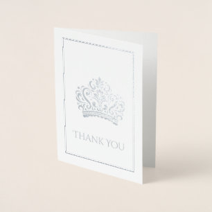 Pageant Queen Crown  Foil Card