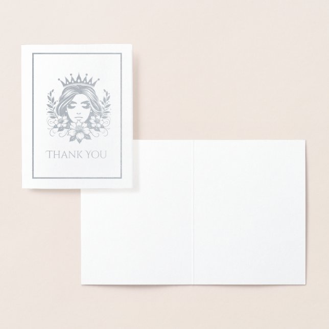 Pageant Queen Crown  Foil Card (Display)