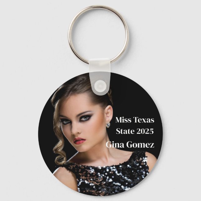 Pageant Queen Key Ring (Front)