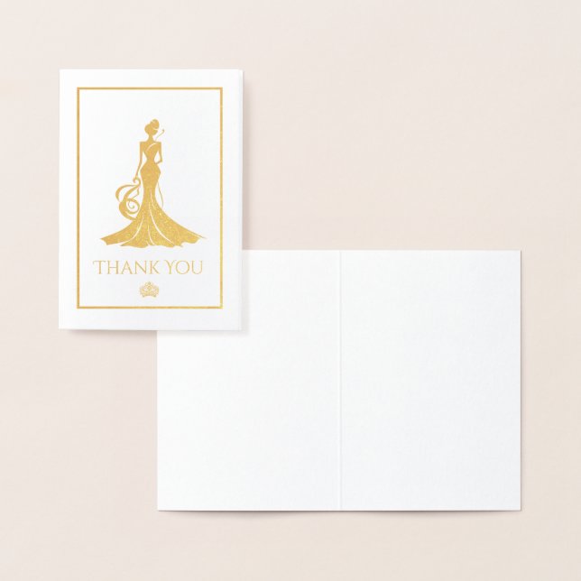 Pageant Queen Mini Foil Card (Display)