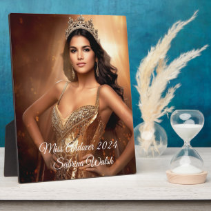 Pageant Queen Plaque