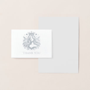 Pageant Queen Thank You Card