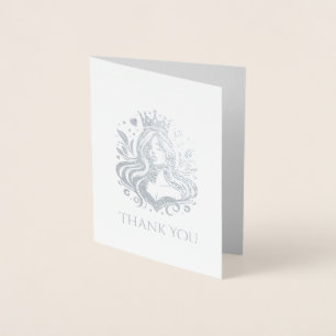 Pageant Queen Thank You Card