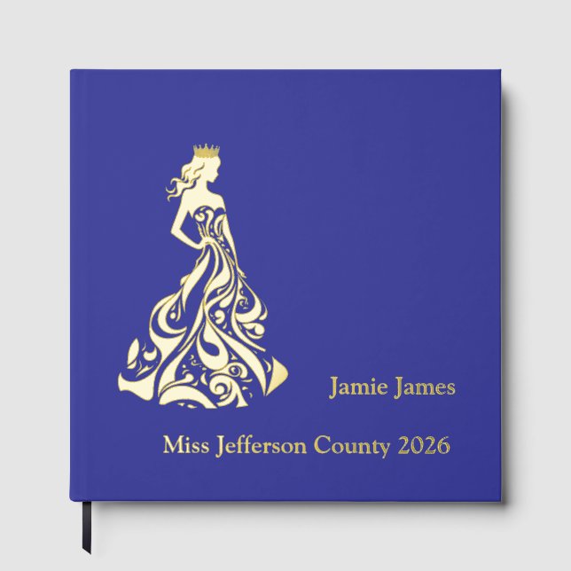 Pageant Real Foil  Scrapbook & Photo  Book (Front)