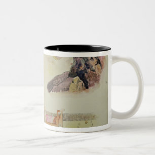 Pages from 'Noa Noa', 1893-94 Two-Tone Coffee Mug