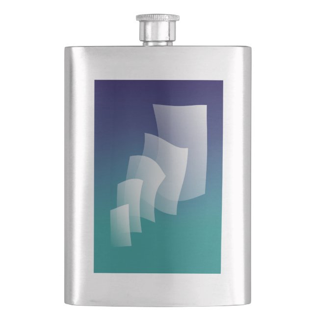 Pages overseas hip flask (Front)