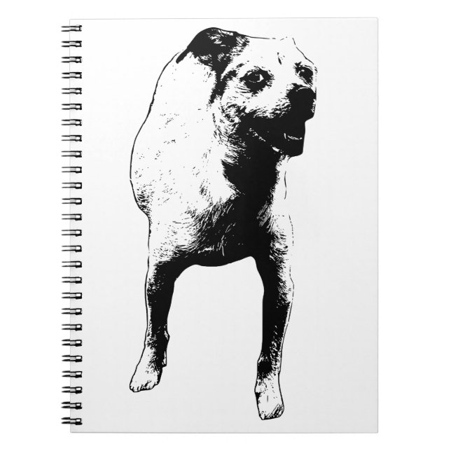 Pages With A Pup Notebook (Front)